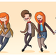 Illustration for article titled This emDoctor Who/Adventure Time/em Mashup Is So. Damn. Charming.